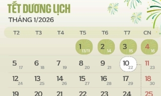 Chốt nghỉ Tết Dương lịch 4 ngày